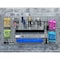 Triton Products (2) Square Hole Pegboards W/ Mounting Hardware, Epoxy 18-Gauge Steel, Gray, 18" W x 36" H LB18-G - alternate 5